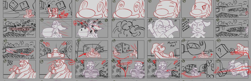 Animatic : Mario VS Peach