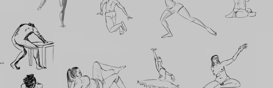 Sketches (Humans) : 1min – 2min – 5min