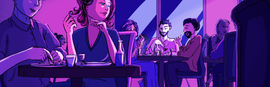 Illustration for a website (freelance)